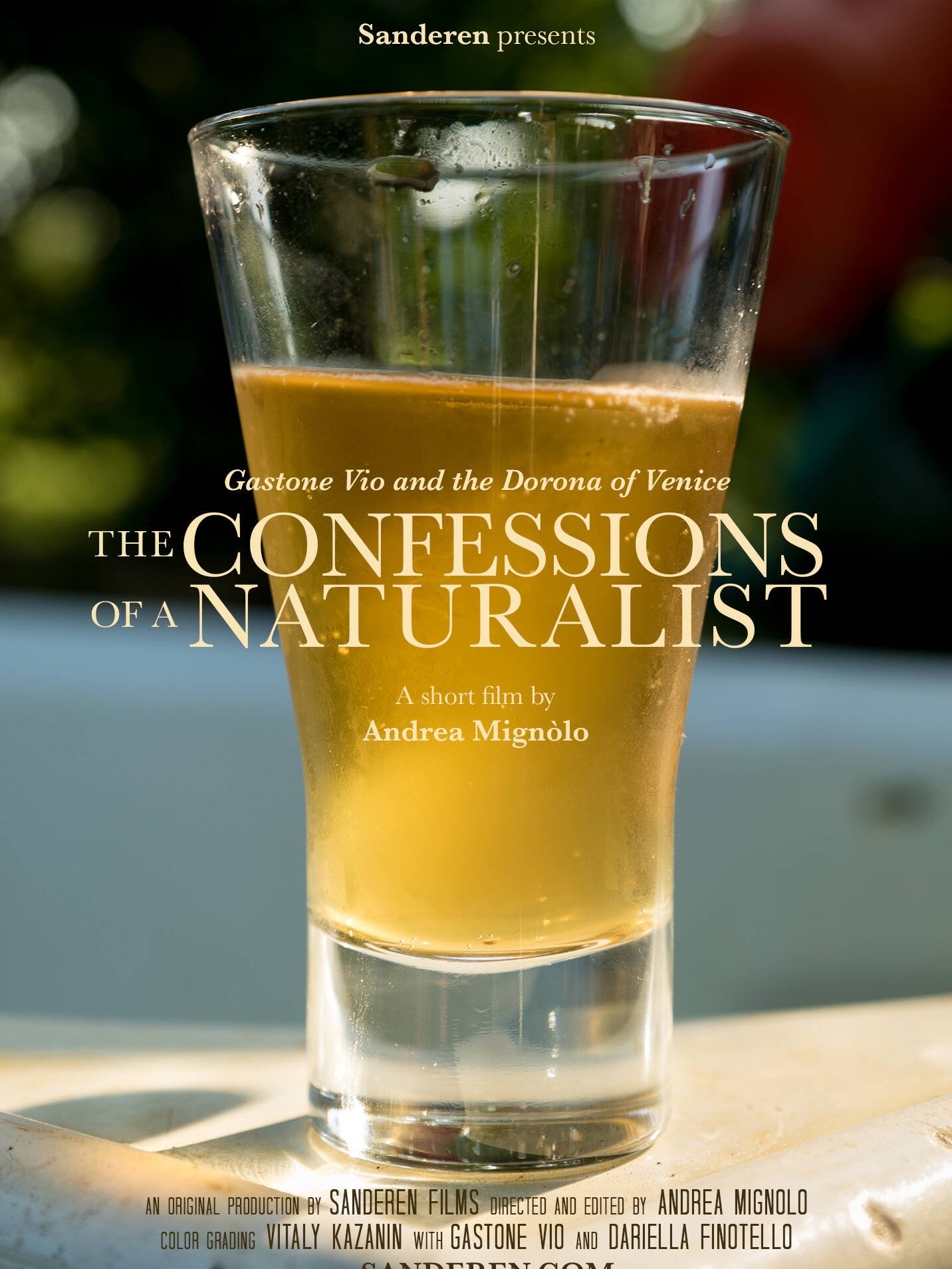 The Confessions of a Naturalist poster -A film by Andrea Mignolo with Gastone Vio