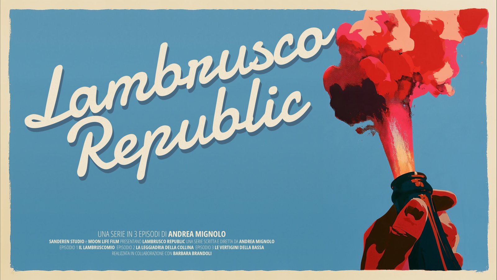 Lambrusco Republic, serie documentaria di Andrea Mignòlo – la locandina
