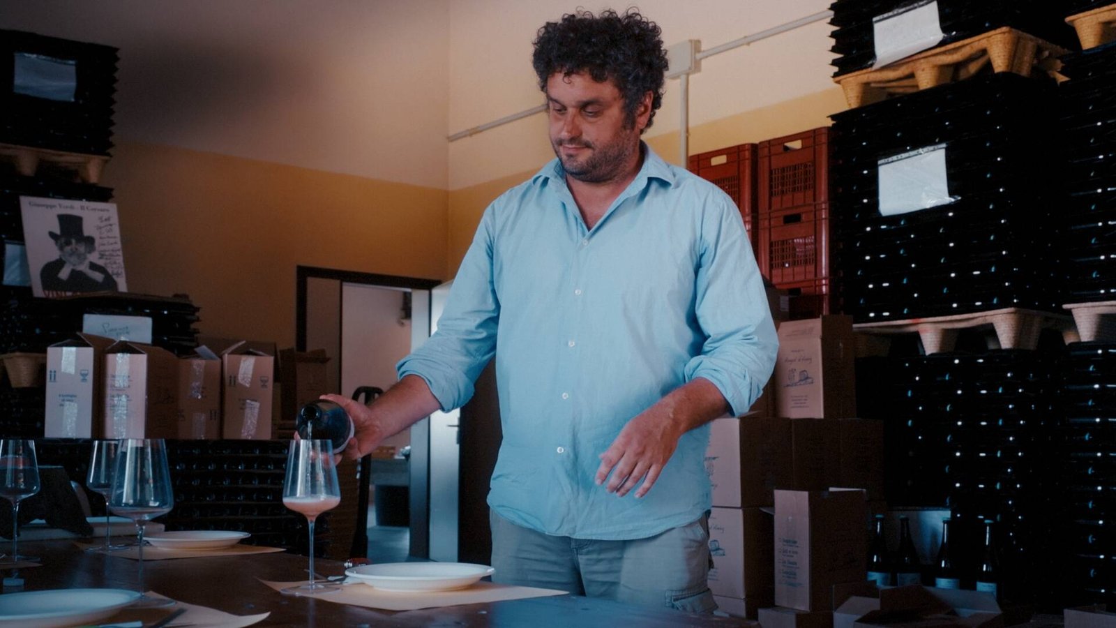 Lambrusco Republic, serie documentaria di Andrea Mignòlo – Marco Lanzotti, Cantina Angol D’Amig